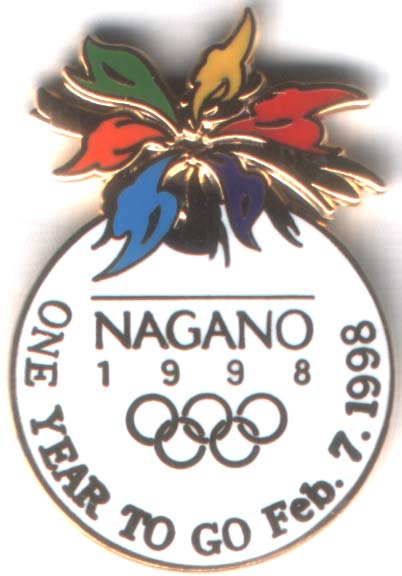 Nagano 1998 One year to go Feb. 7. 1998